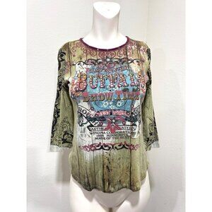 Y2K Vintage Vanilla Sugar T Shirt Top Women Hippie Punk Grunge